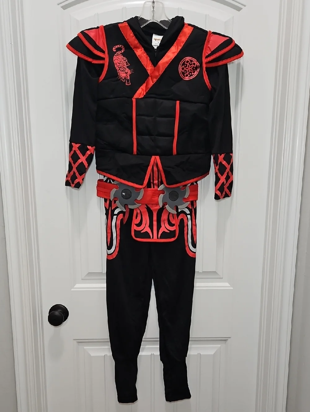 Spooktacular Creations Ninja Kids Costume 10 Pc New - Picture 2 of 9